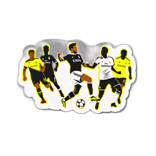 Real Madrid vs. Dortmund Match Sticker