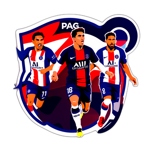 Intensiteten i PSG vs Atlético Madrid