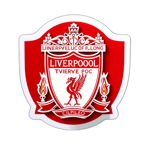 Stylový nálepka Liverpool