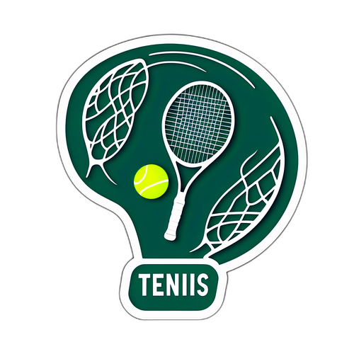 Minimalistowy design tenisa