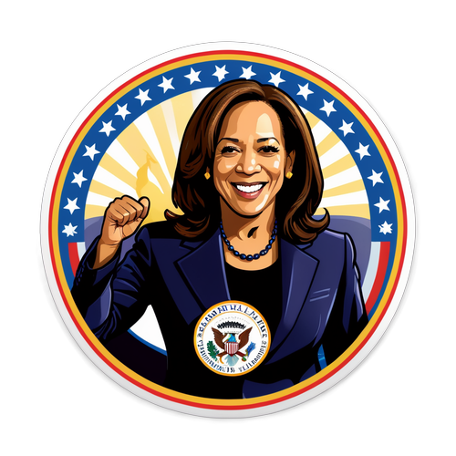 Kamala Harris: Ang Naghuhudyat ng Pagbabago! Sticker Mo na, Palakasin ang Iyong Adbokasiya!