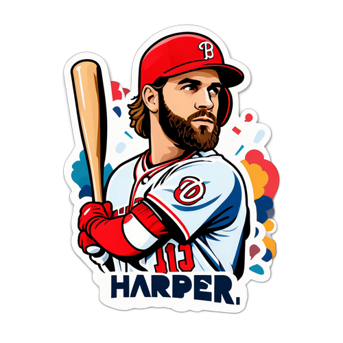 Bryce Harper Inspirational Sticker