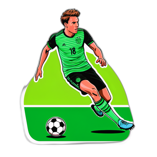 Sticker Florian Wirtz Dribbling
