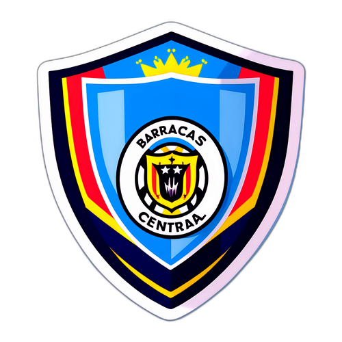 Diseño del escudo de Barracas Central