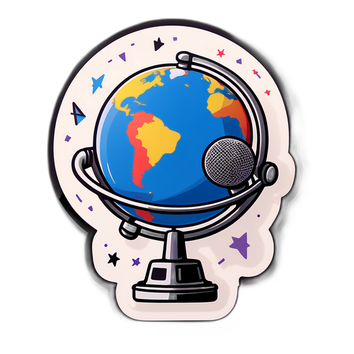 BBC Broadcasting Sticker
