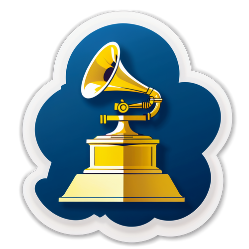 2025 Grammy Nominations Unveiled: Celebrate with Our Chic Musical Sticker!