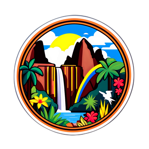 Sticker que representa Venezuela