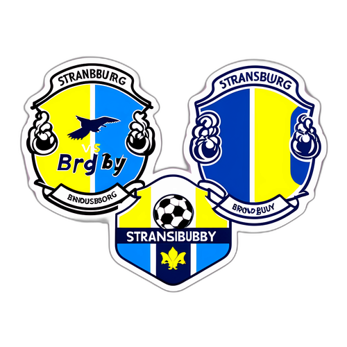 Sticker ya Strasbourg vs Brøndby
