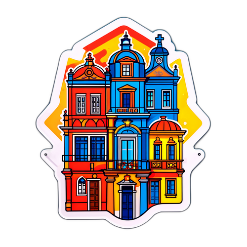 Sticker wa Kihistoria wa Porto