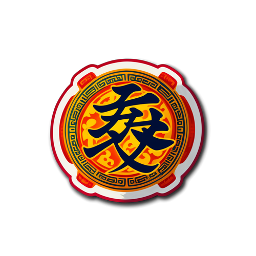 傳統中國文化貼紙