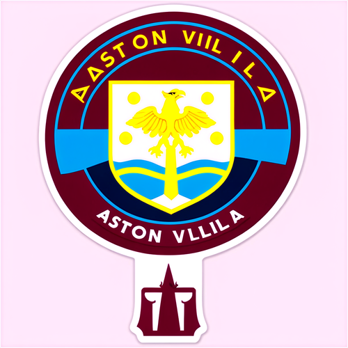 Huy hiệu ủng hộ Aston Villa