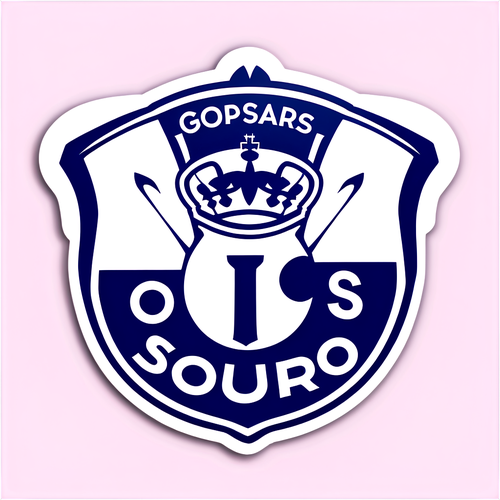 Unleash Your Inner Superfan: Get the Exclusive 'Go Spurs!' Sticker Featuring Tottenham's Iconic Logo!