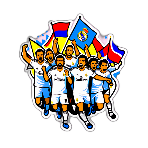 Hrdí fanoušci Real Madrid