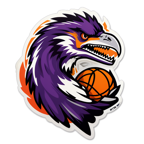 Malikhain na Sticker para sa laban ng Raptors vs Suns