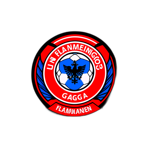 Flamengon ja Bayern Münchenin yhdistetty logo