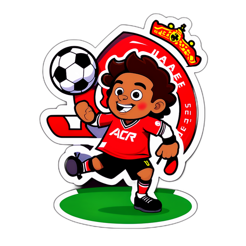 Legesymbo af Manchester United-mascot