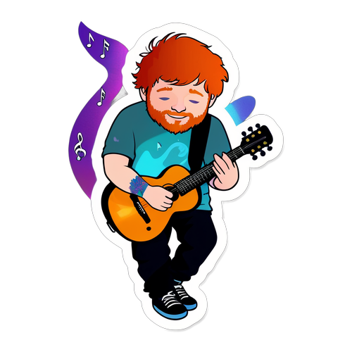 Elképesztő! Ed Sheeran Gitározása Most Irizáló Színekben Éled Meg!