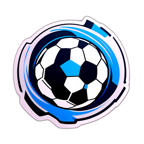 Vibrant Veikkausliiga-logo jalkapallolla