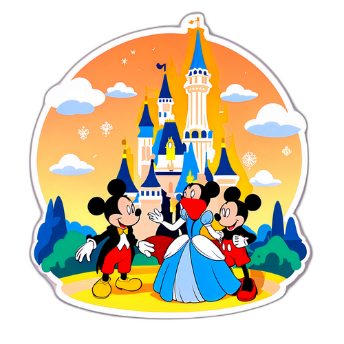 Magisk klistermærke fra Disneyland Paris