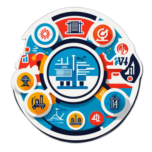 十四五规划主题贴纸