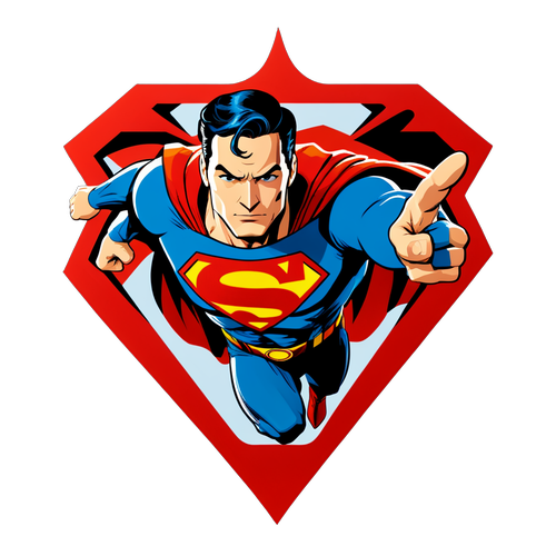 Futuristisk Superman-emblem