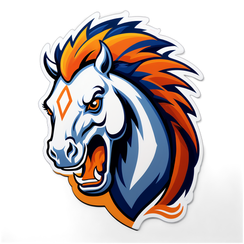 Unleash the Spirit of the Broncos: Discover the Fierce Iconic Logo that Roars Victory!