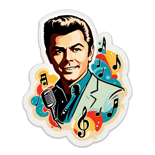 Retro Musikalsk Fejring af James Darren