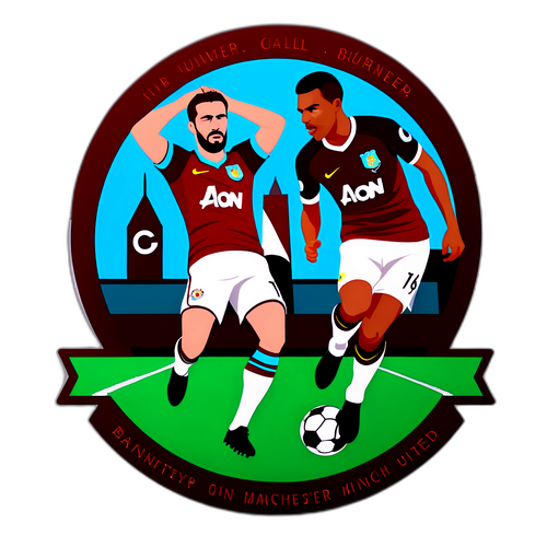 Intensywny mecz Burnley kontra Manchester United