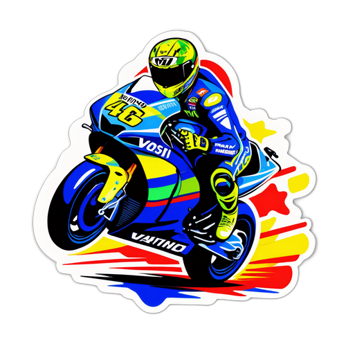 Valentino Rossi w akcji