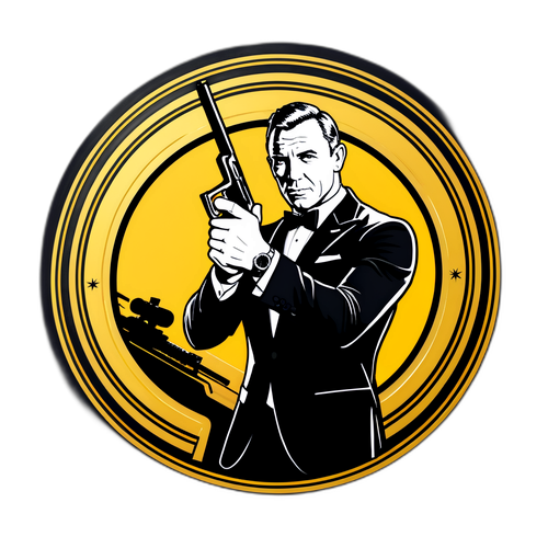 007主題貼紙設計