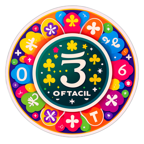 Adesivo Ilustrativo Lotofácil 3572