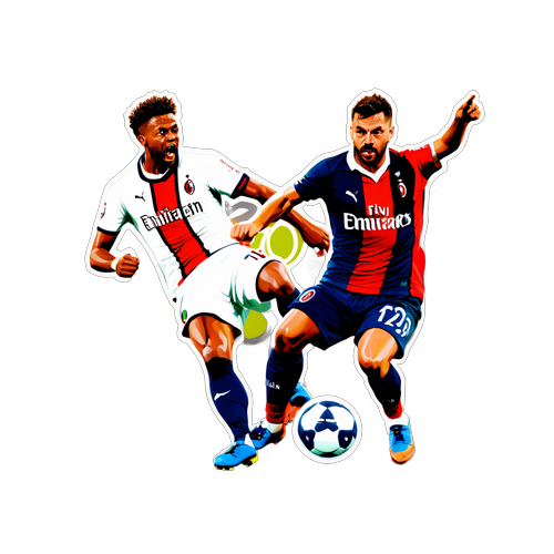Trận đấu kịch tính giữa Milan và Bologna