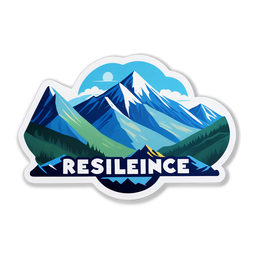 Unleash Your Inner Strength: The Stunning 'Resilience' Sticker Inspired by Joe Manchin!