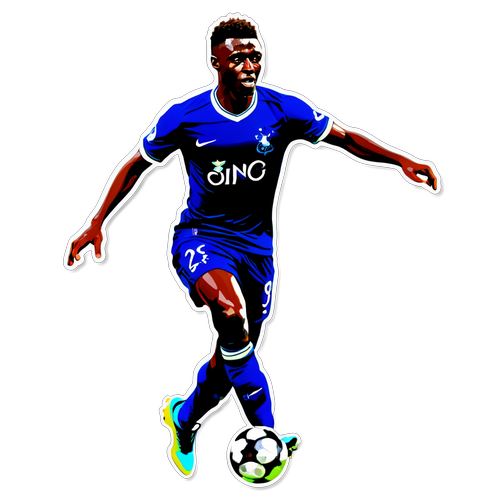Davinson Sanchez Dinamik Hareket Çizimi