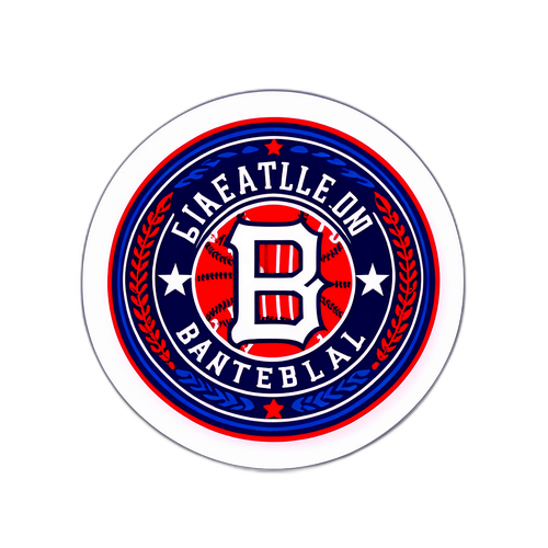 經典棒球設計貼紙