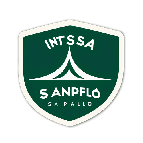 Logo Intesa Sanpaolo con un tocco moderno