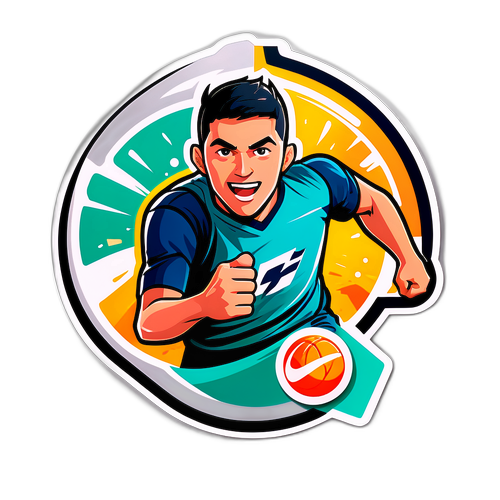 Adesivo energetico con logo Flashscore