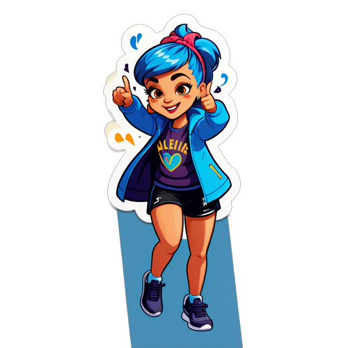 Stiker Ceria Valerie Tifanka