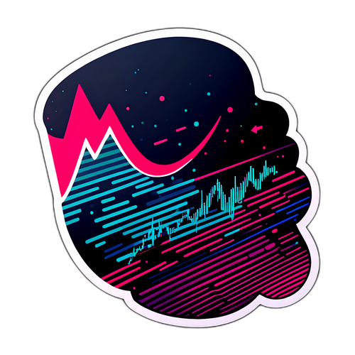 博通股票價格貼紙設計