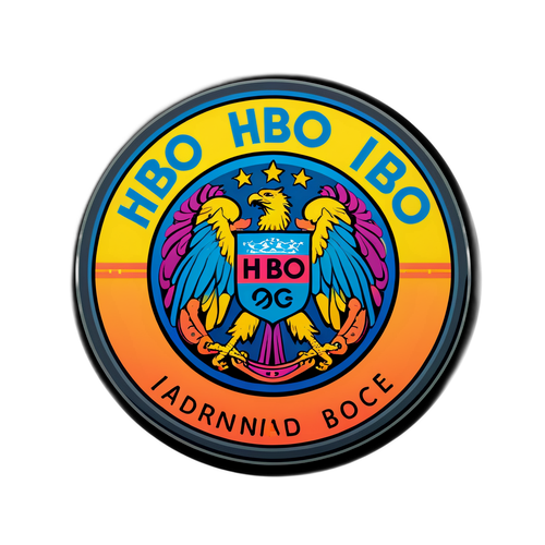 สติ๊กเกอร์โลโก้ HBO สวยงาม