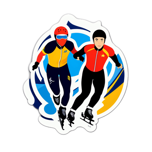 短道速滑追梦场景