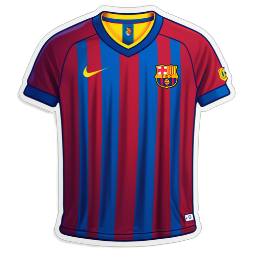 Nostalgic FC Barcelona Jersey Design