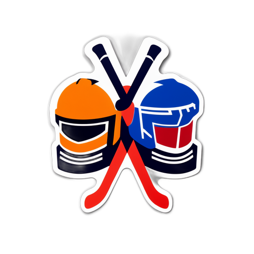 Crossing Hockey Sticks: Islanders vs Rangers