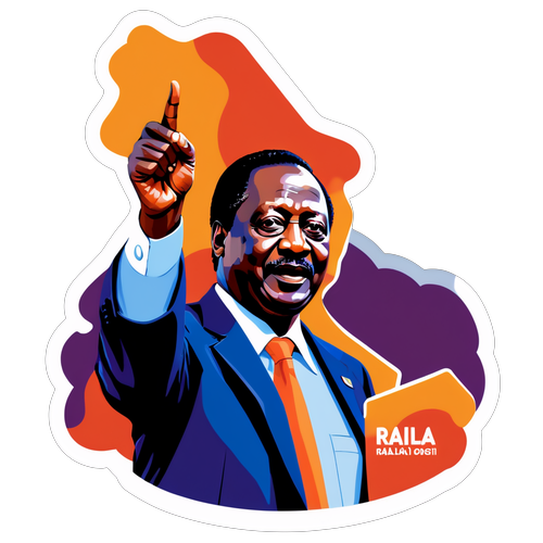 Raila Odinga: Stika ya Rangi Angavu Inayoashiria Uongozi wa Nguvu na Ukuaji wa Taifa!