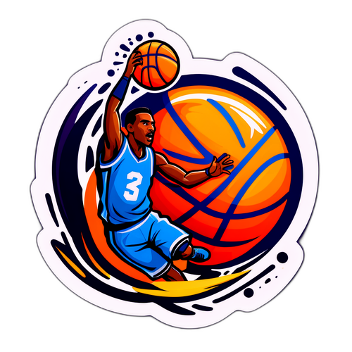 籃球主題貼紙