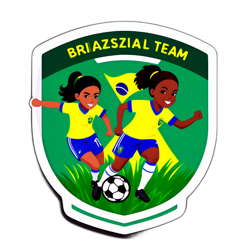 Emblemas da Seleção Feminina Brasileira de Futebol