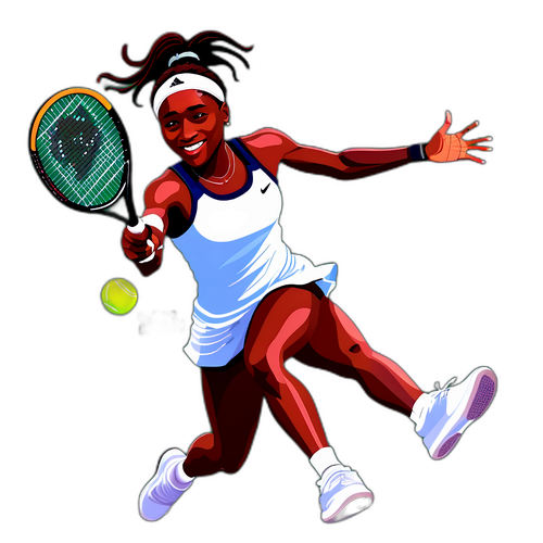 Dynamic na Sticker ni Coco Gauff sa Tennis