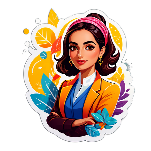 Stilfull Illustrasjon av Lubna Jaffery