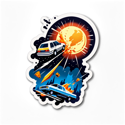 Artistikong Disenyo ng Sticker ng Final Destination