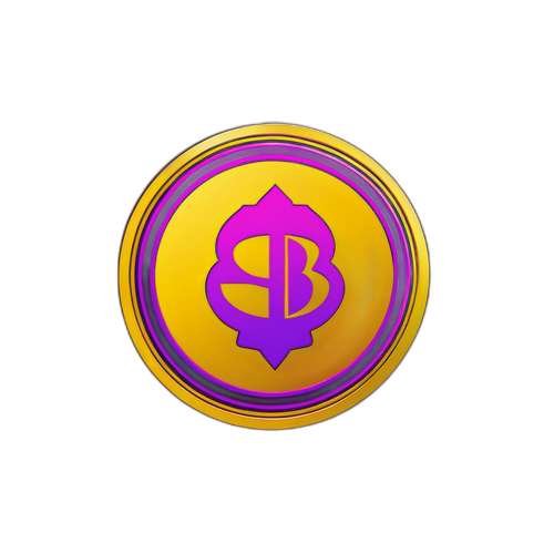 สติกเกอร์รูปเหรียญทอง